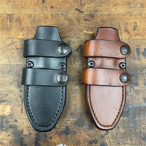We offer a variety of custom products and are always willing to discuss any item you may have in mind. . Chattanooga leatherworks